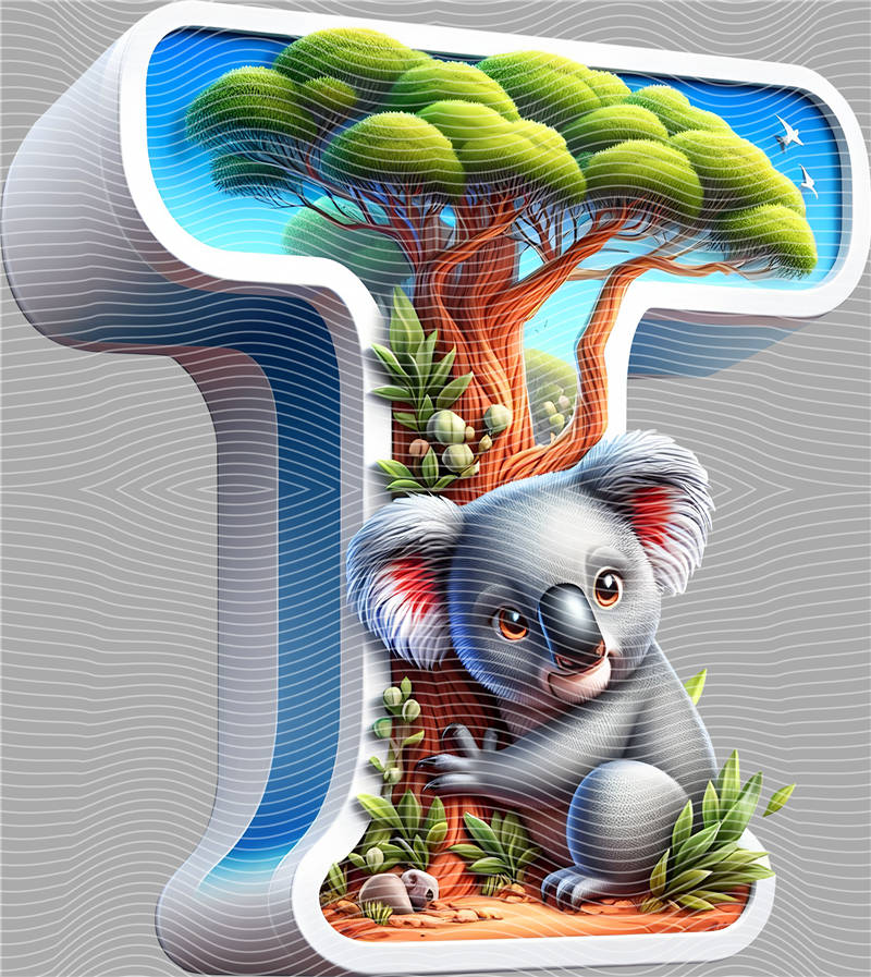 Letters A to Z and Number-AZ 78
